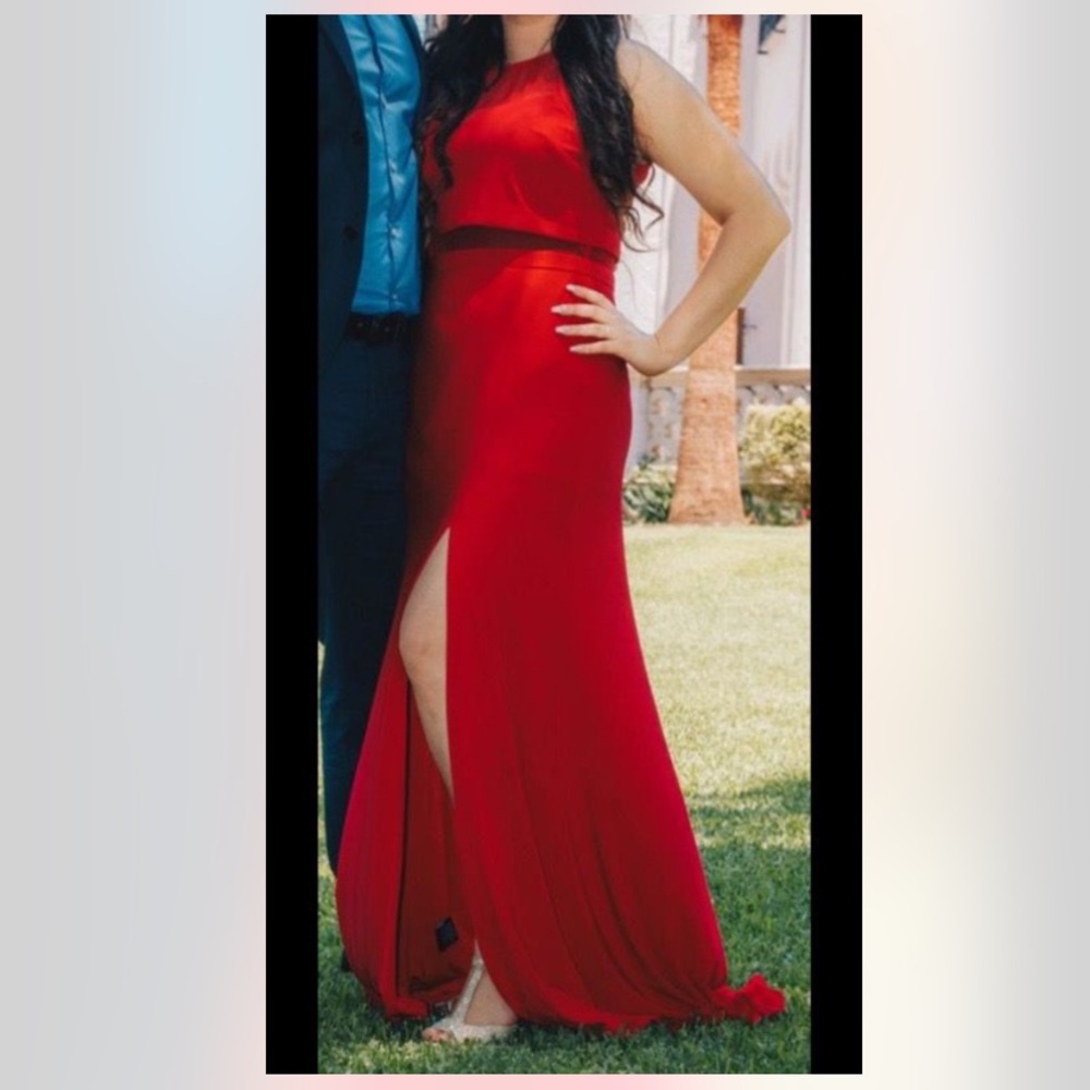 Beautiful red long dress